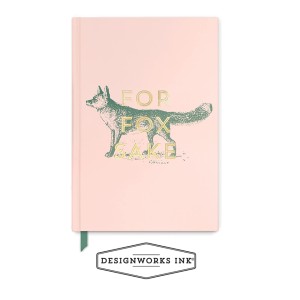 JB86-1099EU Vintage sass hardcover journal - For fox sake